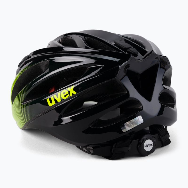 UVEX Boss Race Fahrradhelm schwarz/gelb S4102292015 4