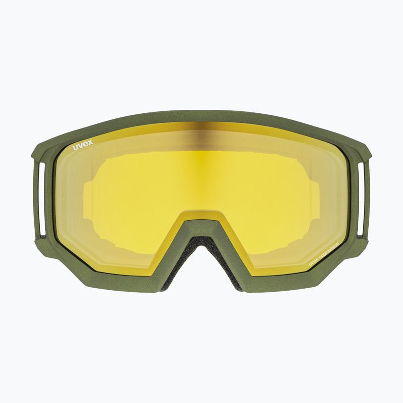 UVEX Athletic FM Skibrille grün 55/0/520/80 7