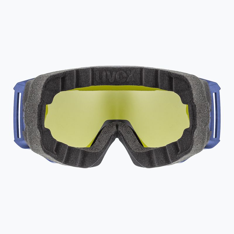 Skibrille UVEX Athletic FM navy matt/mirror blue green 5