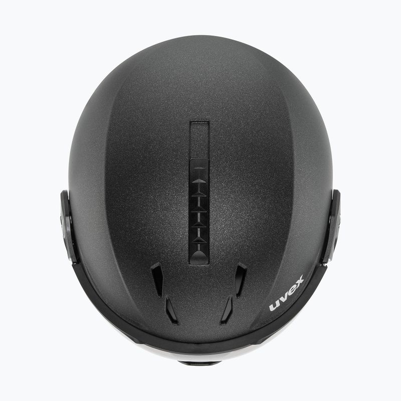 Skihelm UVEX Instinct Visor schwarz 56/6/261/23 13
