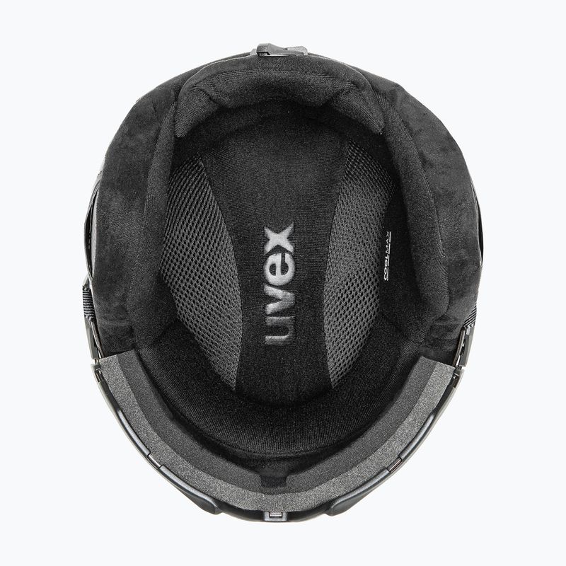 Skihelm UVEX Instinct Visor schwarz 56/6/261/23 14
