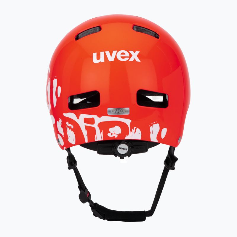 Kinderhelm UVEX Kid 3 dirt bike neon red 4