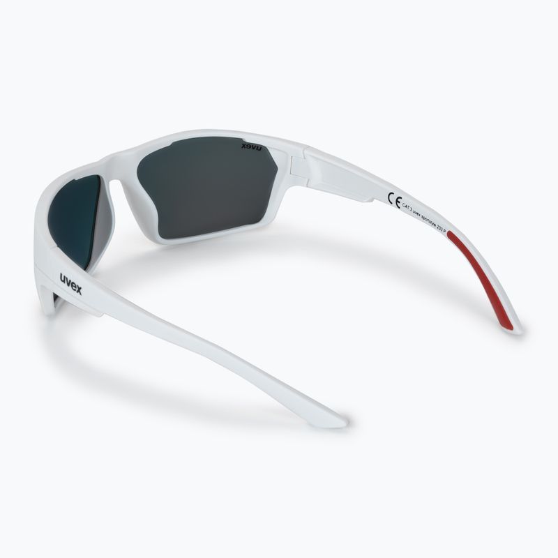 Fahrradbrille UVEX Sportstyle 233 P weiß S5320978830 2