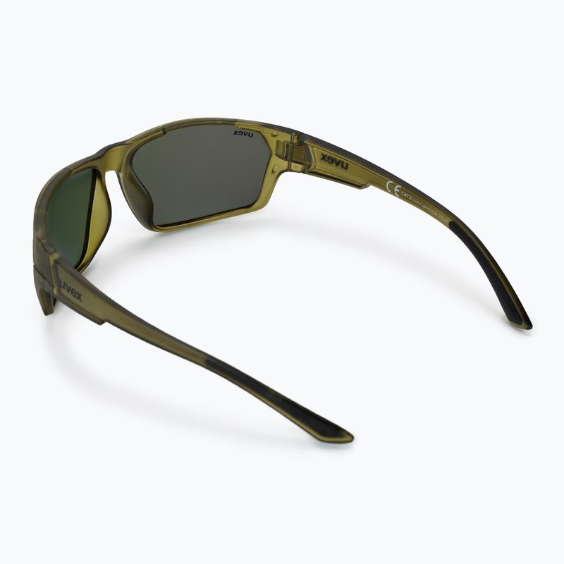 UVEX Sportstyle 233 P Fahrradbrille grün S5320977770 2
