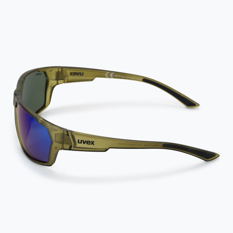 UVEX Sportstyle 233 P Fahrradbrille grün S5320977770 4