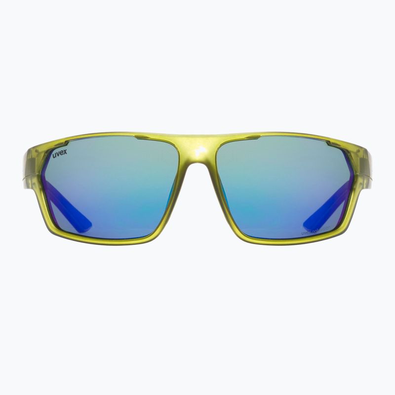 UVEX Sportstyle 233 P Fahrradbrille grün S5320977770 7
