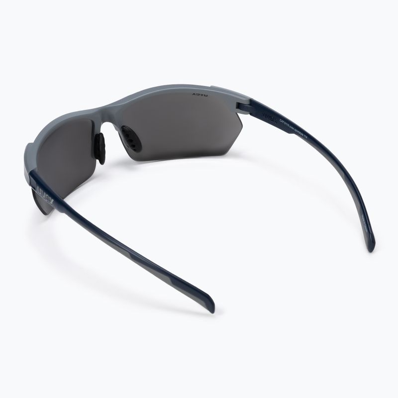 UVEX Sportstyle 114 grau-blaue Sonnenbrille S5309395416 2