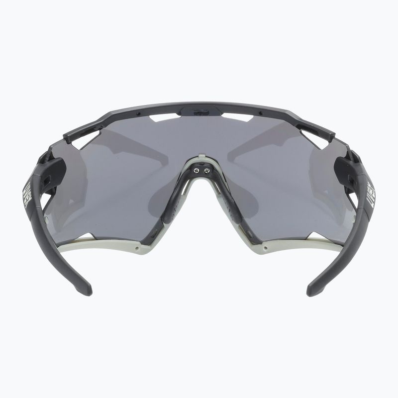 UVEX Sportstyle 228 schwarz sandmatt/verspiegelt silberne Fahrradbrille 53/2/067/2816 8