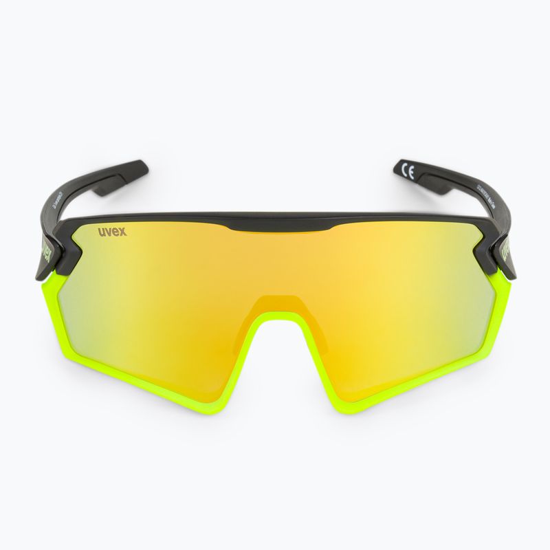 UVEX Sportstyle 231 Fahrradbrille schwarz-grün S5320652616 3