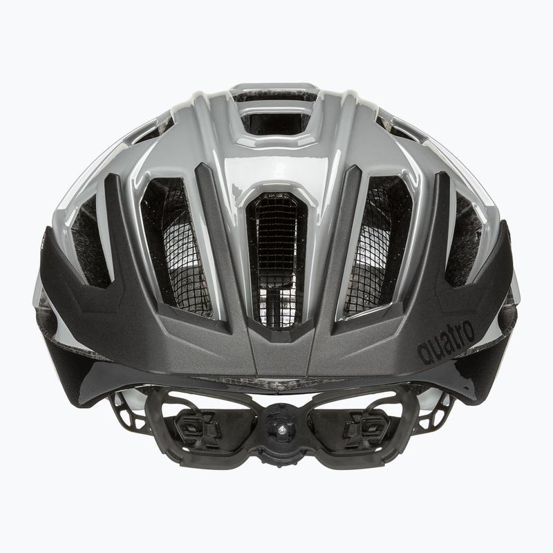 UVEX Quatro rhino/schwarz Fahrradhelm 4