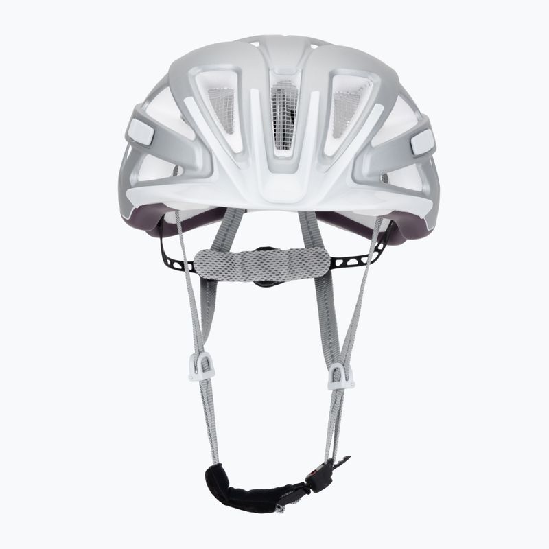 Fahrradhelm UVEX City Active silber/pflaume matt 2
