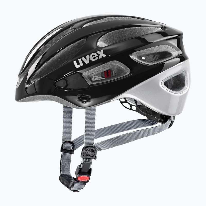 Fahrradhelm UVEX True black/silver 7