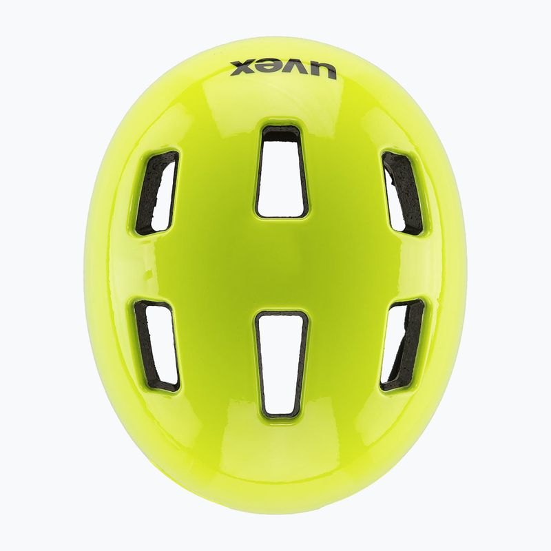 UVEX Kinderfahrradhelm HLMT 4 neongelb 9
