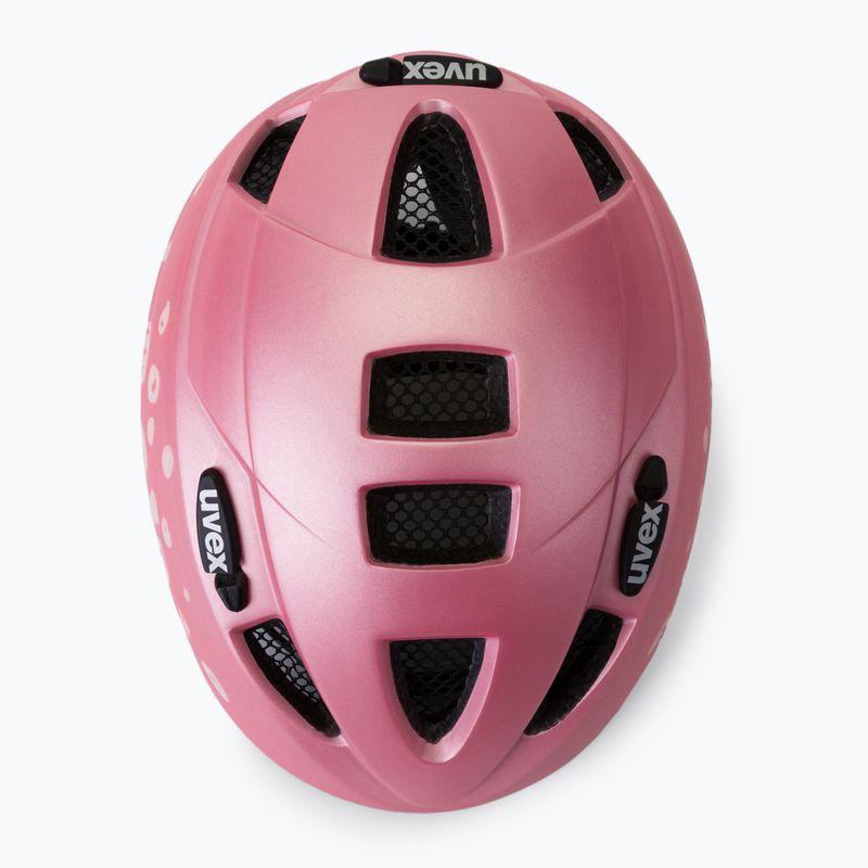 Kinderfahrradhelm UVEX Kid 2 CC Rosa S4149820715 6