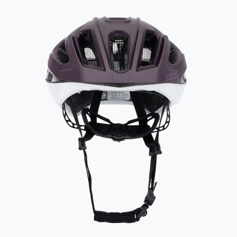 Fahrradhelm UVEX Quatro CC pflaume/weiß matt 2