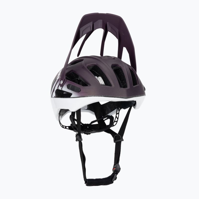Fahrradhelm UVEX Quatro CC pflaume/weiß matt 9