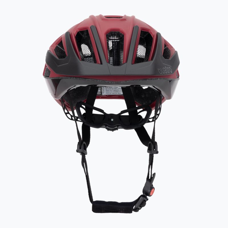 Fahrradhelm UVEX Quatro CC rot/schwarz matt 2