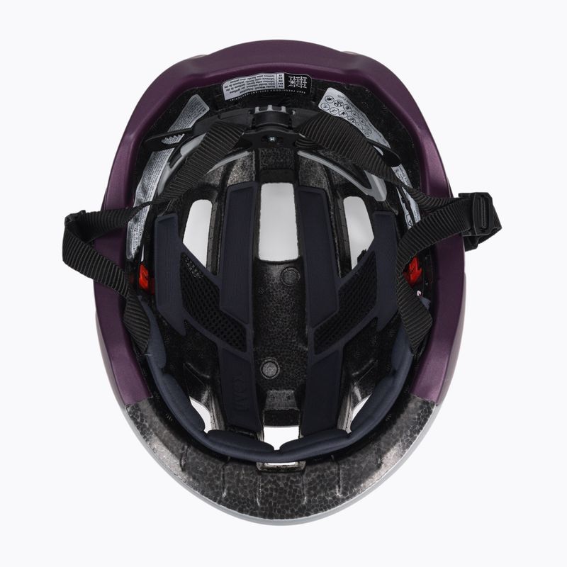 Damen Fahrradhelm UVEX Rise CC silber S4100340215 5