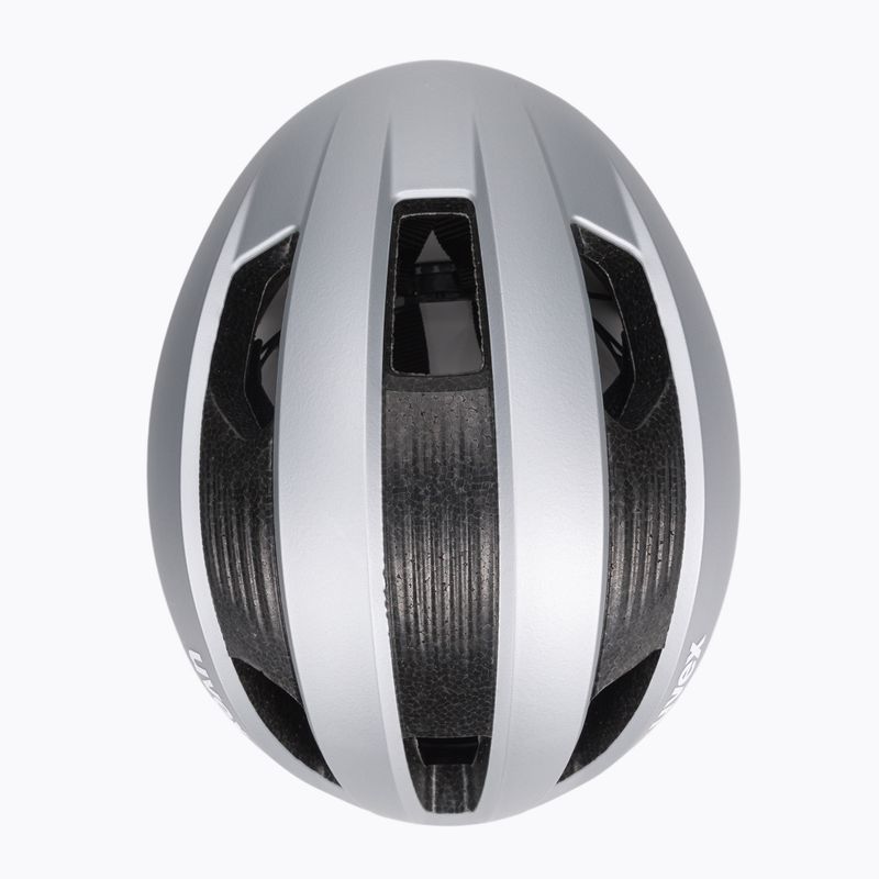 Damen Fahrradhelm UVEX Rise CC silber S4100340215 6