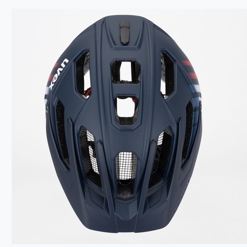 Fahrradhelm UVEX Quatro CC deep space/white matt 6