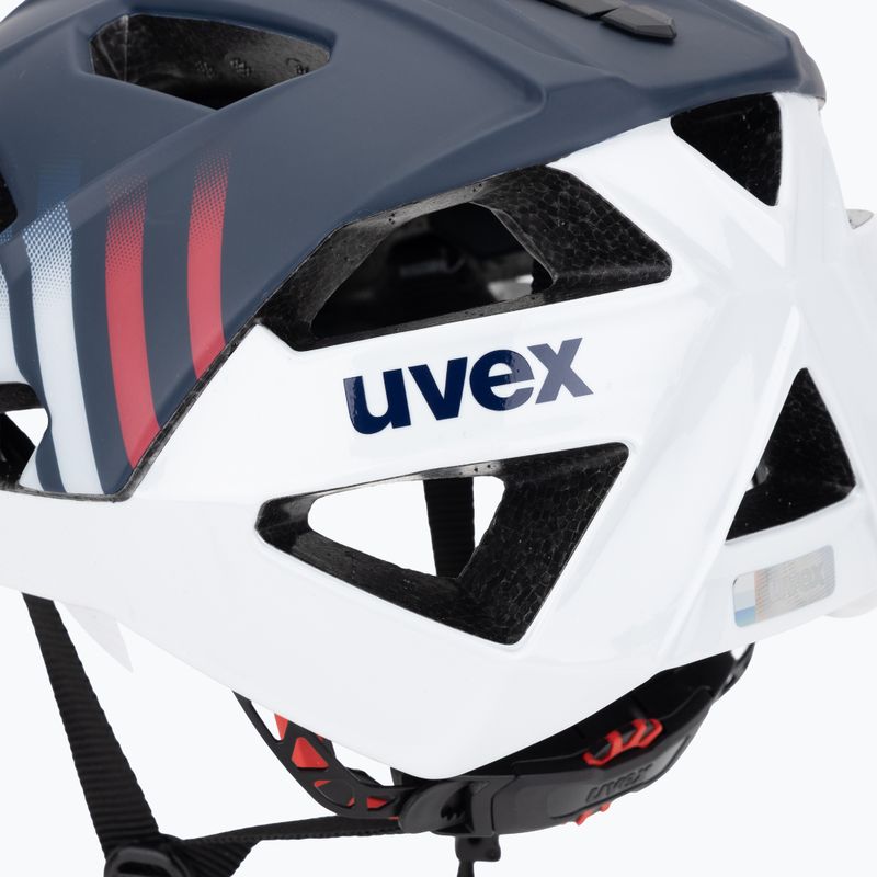 Fahrradhelm UVEX Quatro CC deep space/white matt 7