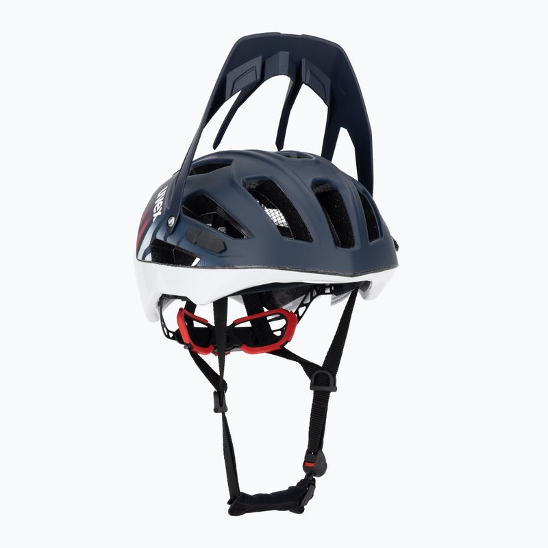 Fahrradhelm UVEX Quatro CC deep space/white matt 8