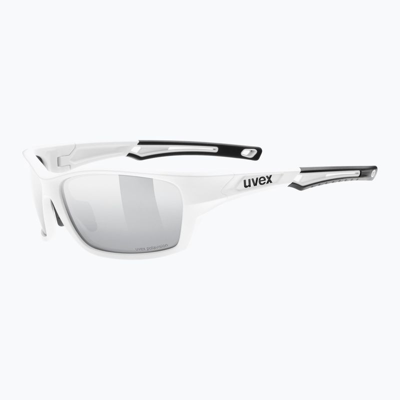 Fahrradbrille UVEX Sportstyle 232 P weiß S5330028850 5