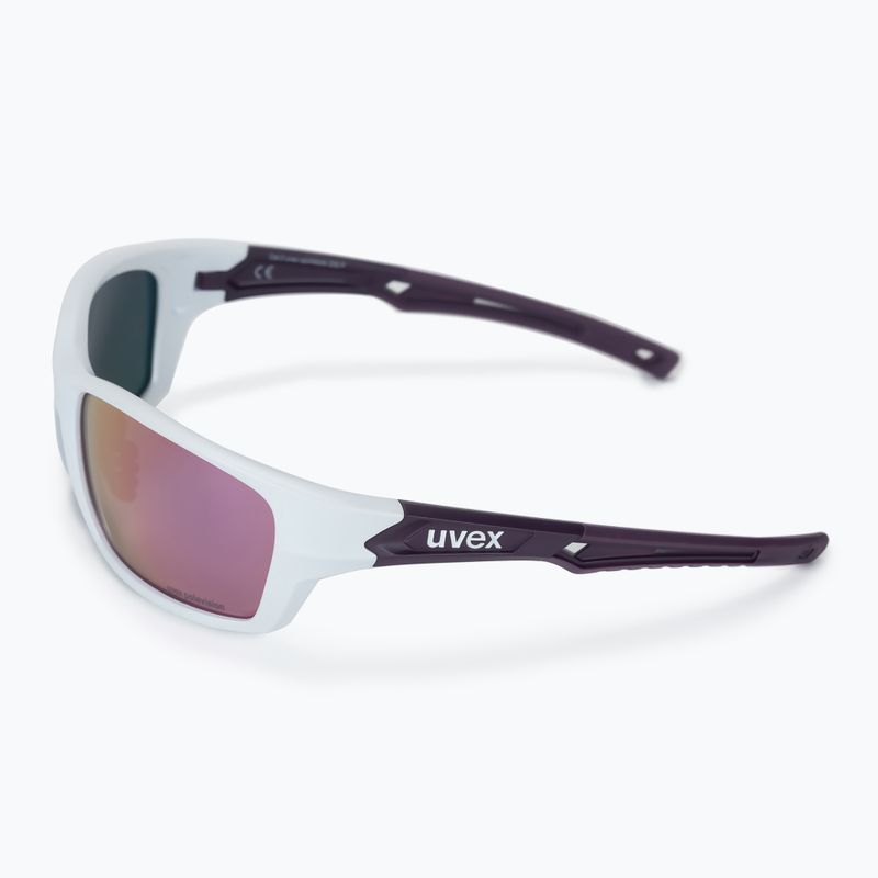 Fahrradbrille UVEX Sportstyle 232 P weiß S5330028330 4