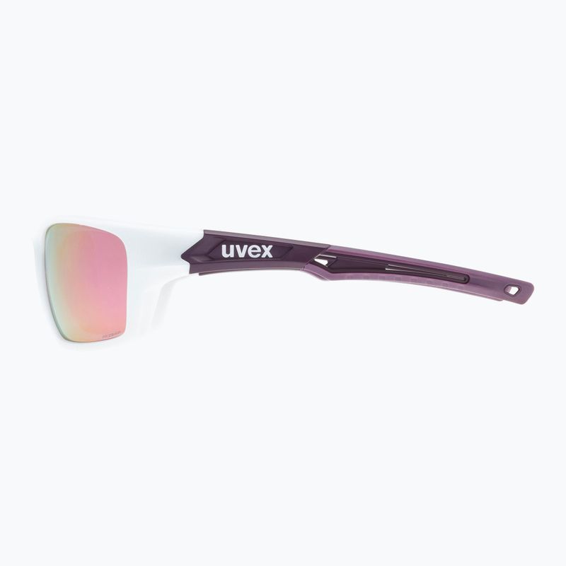 Fahrradbrille UVEX Sportstyle 232 P weiß S5330028330 6