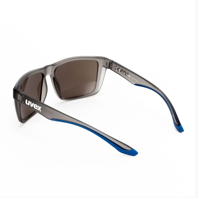 Uvex Lgl 50 CV Rauchmatte/Spiegel-Plasma-Sonnenbrille 53/3/008/5598 2
