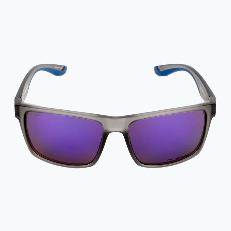 Uvex Lgl 50 CV Rauchmatte/Spiegel-Plasma-Sonnenbrille 53/3/008/5598 3