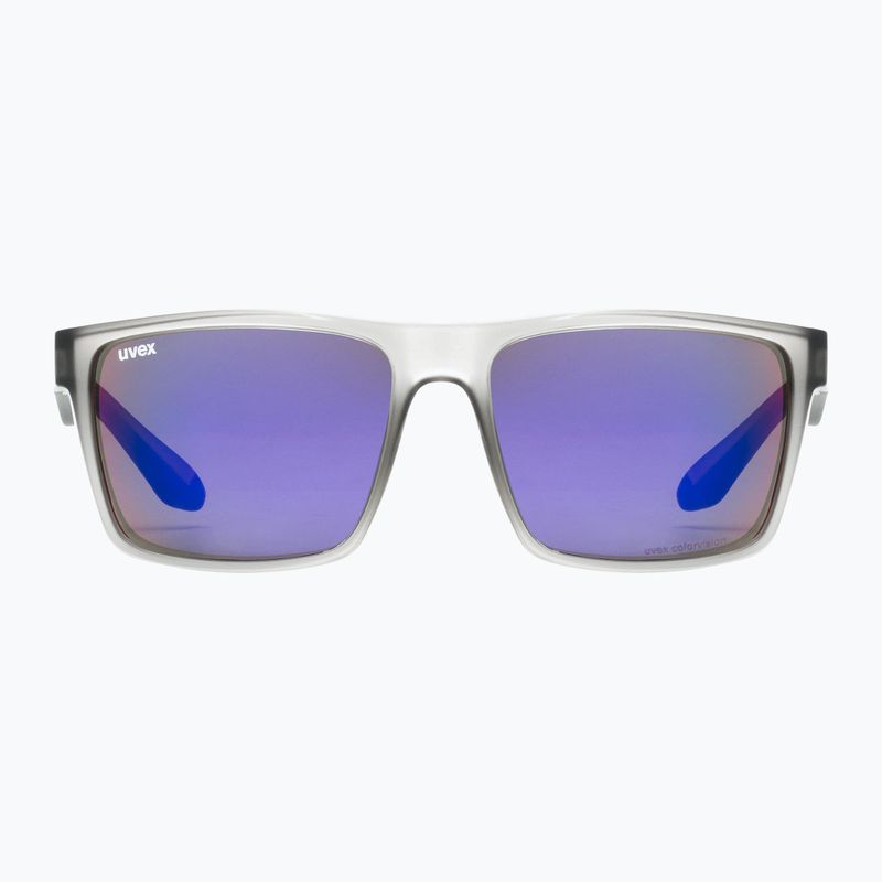 Uvex Lgl 50 CV Rauchmatte/Spiegel-Plasma-Sonnenbrille 53/3/008/5598 6