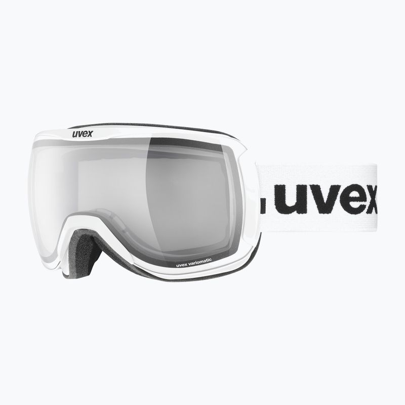 Skibrille UVEX Downhill 21 VPX white/variomatic polavision 55//39/13 7