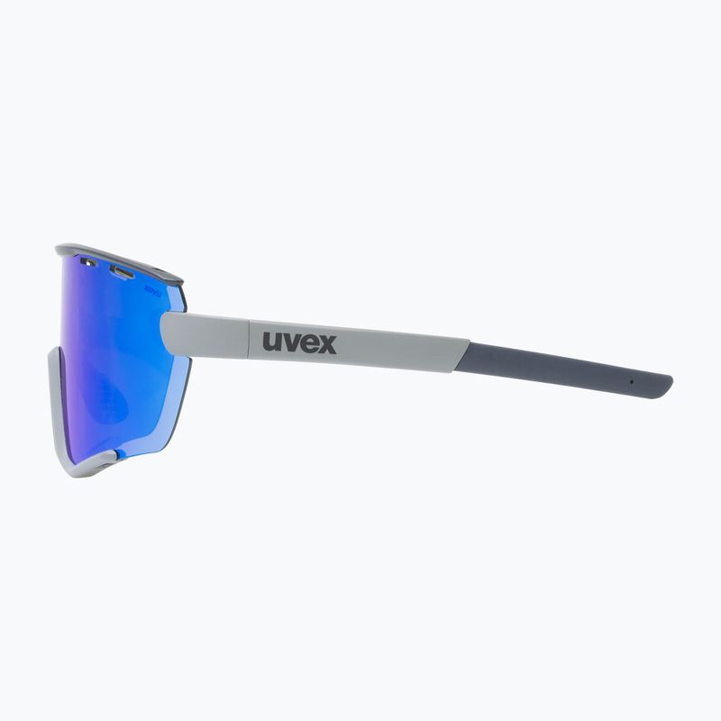 UVEX Sportstyle 236 Set rhino deep space matt/verspiegelt blau/klar Sonnenbrille 4