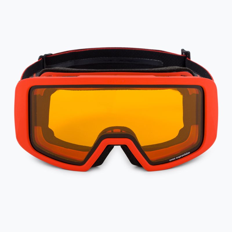 Skibrille UVEX Saga TO fierce red mat/mirror red laser/gold lite/clear 55/1/351/33 2