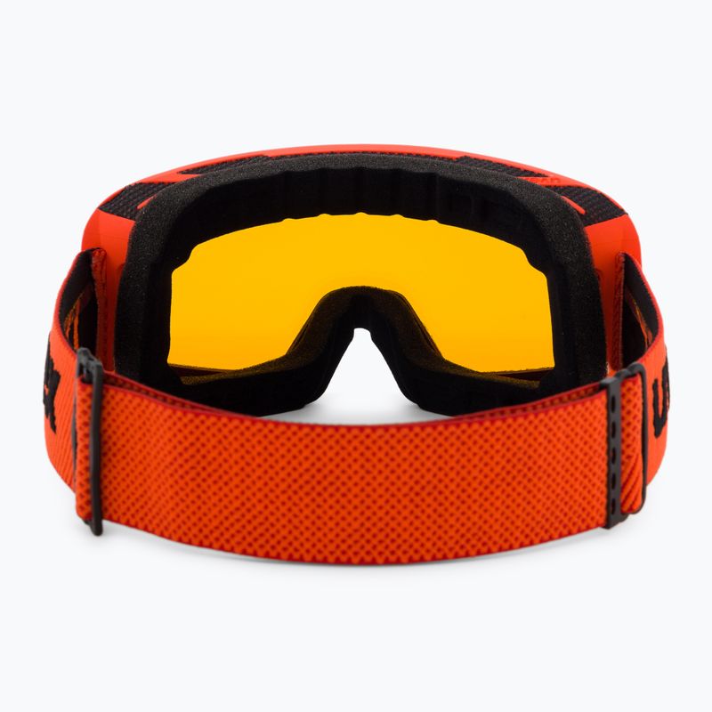 Skibrille UVEX Saga TO fierce red mat/mirror red laser/gold lite/clear 55/1/351/33 3