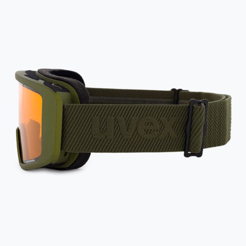 Skibrille UVEX Saga TO croco mat/mirror gold/lasergold lite/clear 55/1/351/83 4