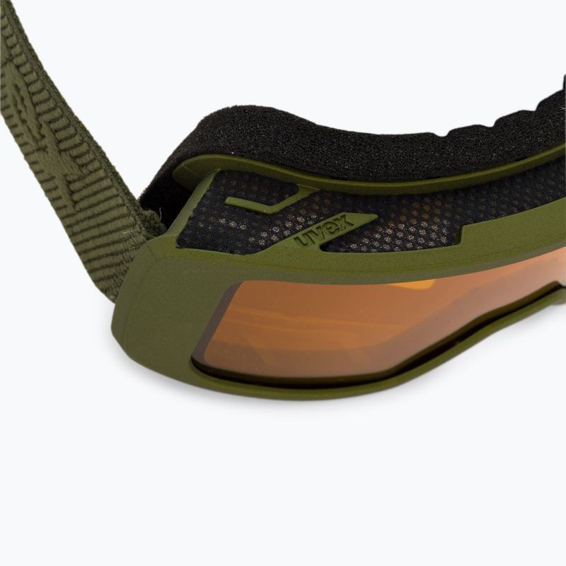 Skibrille UVEX Saga TO croco mat/mirror gold/lasergold lite/clear 55/1/351/83 5