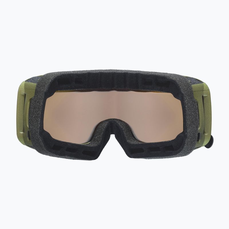 Skibrille UVEX Saga TO croco mat/mirror gold/lasergold lite/clear 55/1/351/83 10