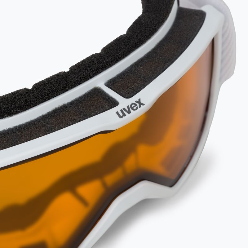 Skibrille UVEX Elemnt LGL white/lasergold lite clear 55//641/13 5