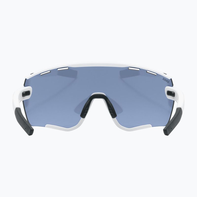 UVEX Sportstyle 236 Set weiß matt/verspiegelt grün/klar Sonnenbrille 3