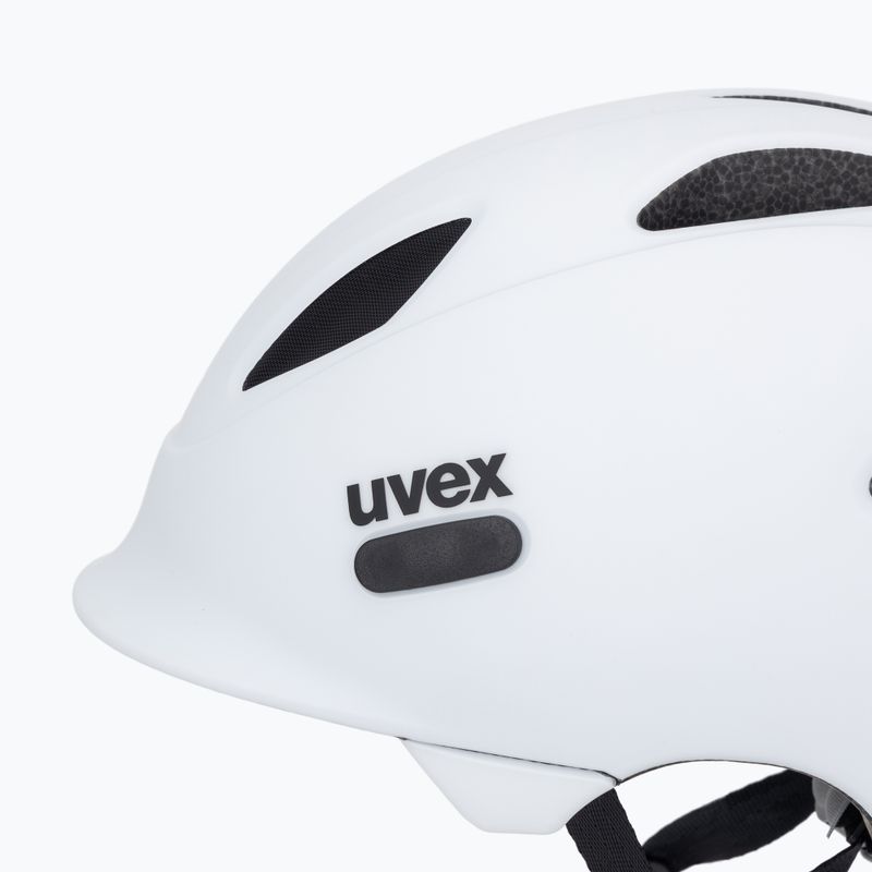 UVEX Kinderfahrradhelm Oyo weiß/schwarz matt 7