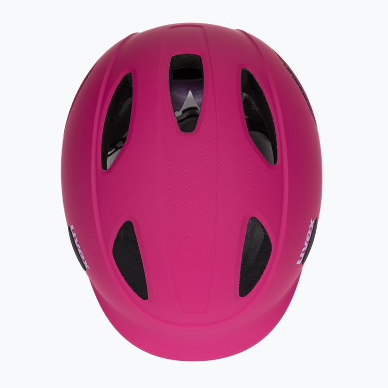 UVEX Kinder Fahrradhelm Oyo lila S4100490615 6