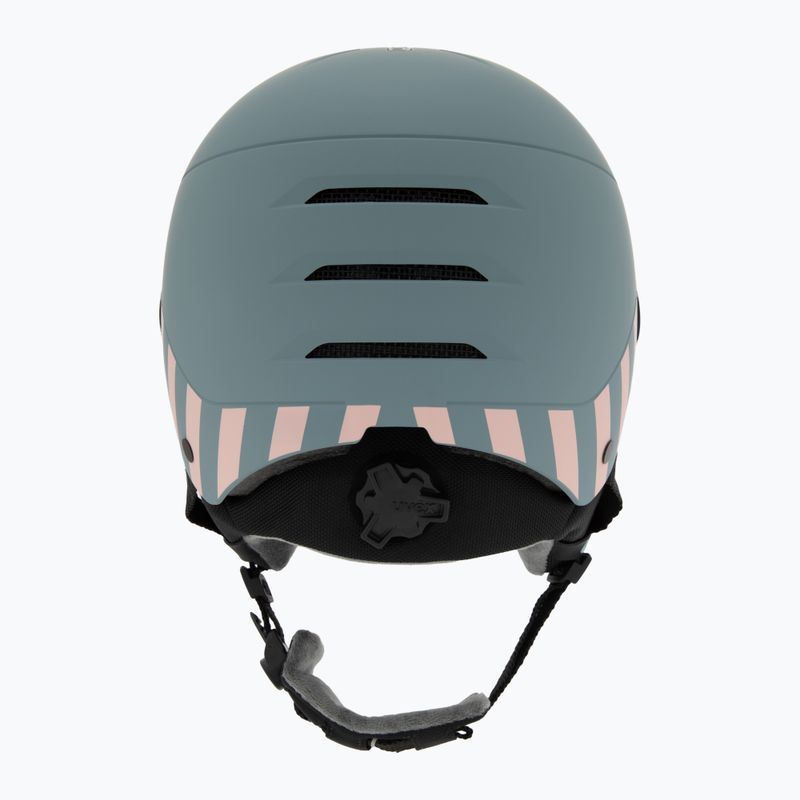 Skihelm Kinder UVEX Rocket Visor Jr rhino/blush matt/mirror silver/lasergold lite 4