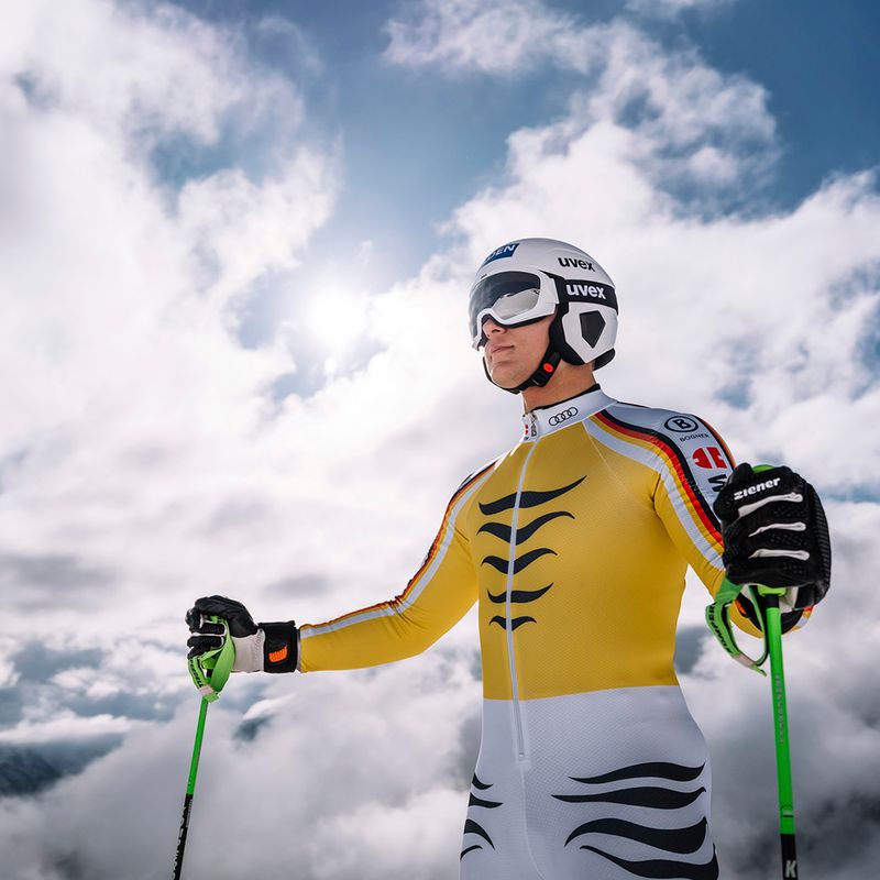 Skihelm UVEX Invictus all white 11