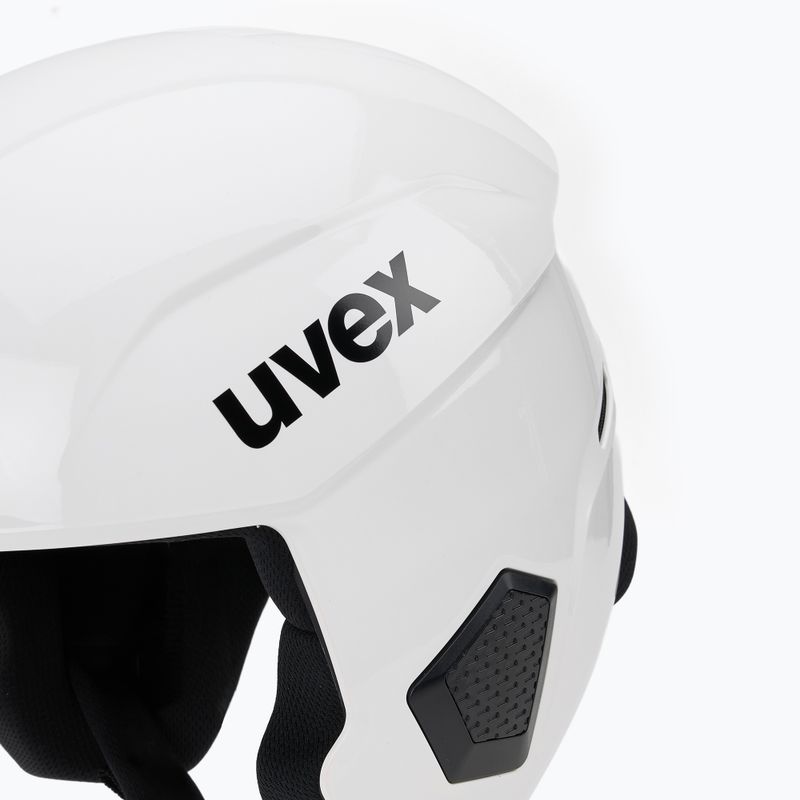 Skihelm UVEX Invictus all white 7