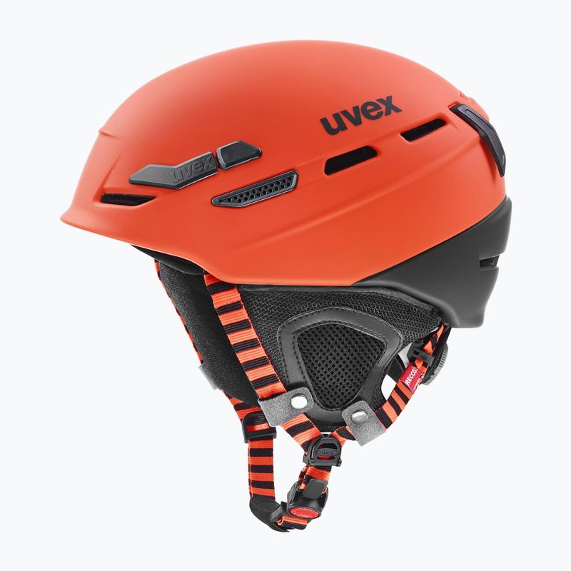 Skihelm UVEX P.8 Tour rot 56/6/24/855 10