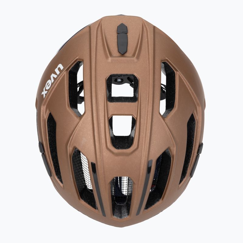 UVEX Fahrradhelm Gravel X hazel/deep space matt 6