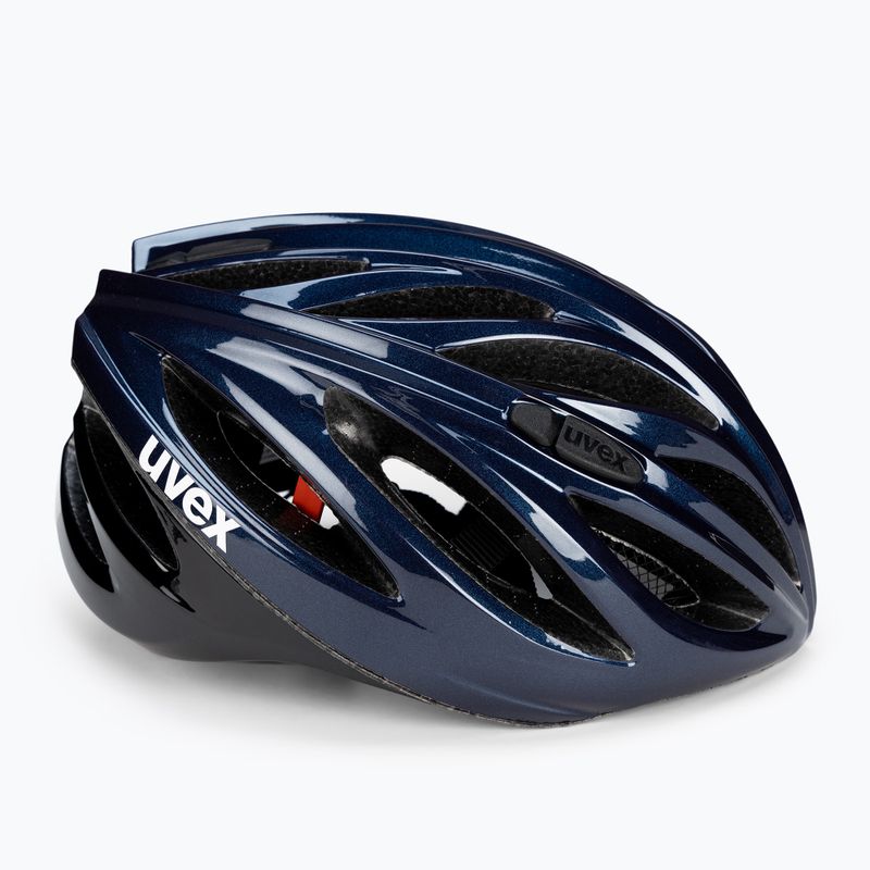 Fahrradhelm UVEX Boss Race blau/schwarz 41/0/229/21/17 3