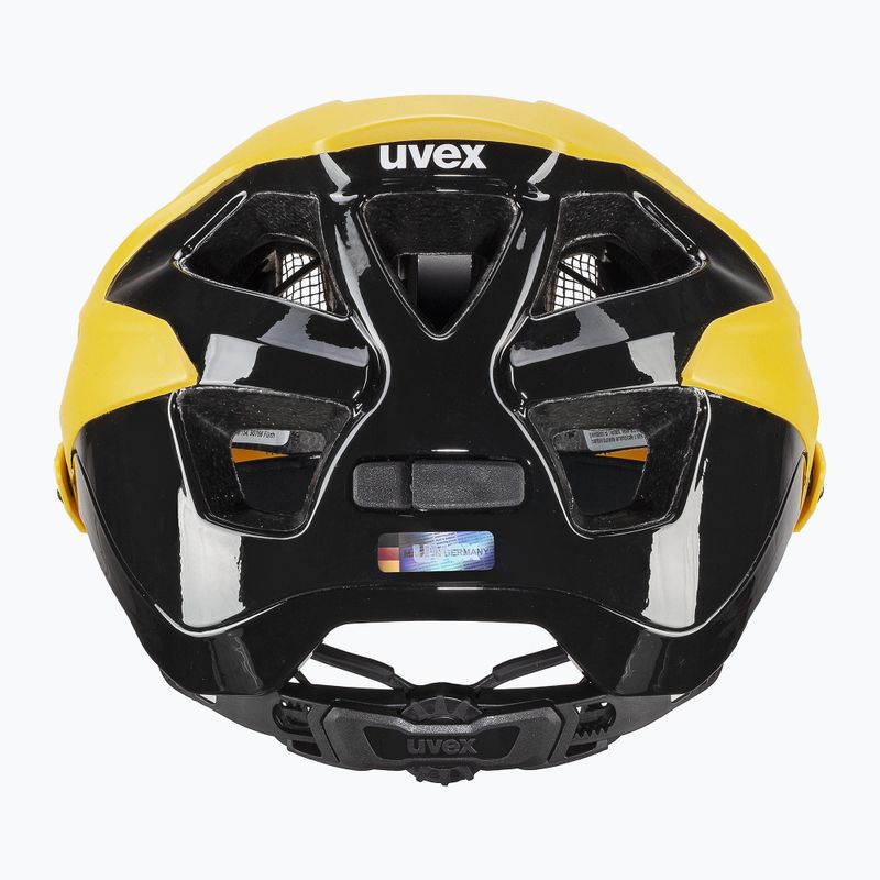 UVEX Quatro Integrale sunbee/schwarz Fahrradhelm 3